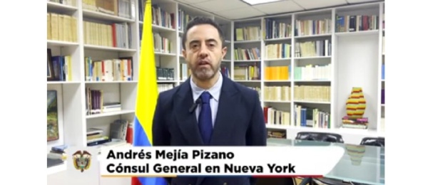 Cónsul General en NY y CT, Andrés Mejía, presenta sus ejes de trabajo y acciones para facilitar el acceso a los servicios consulares