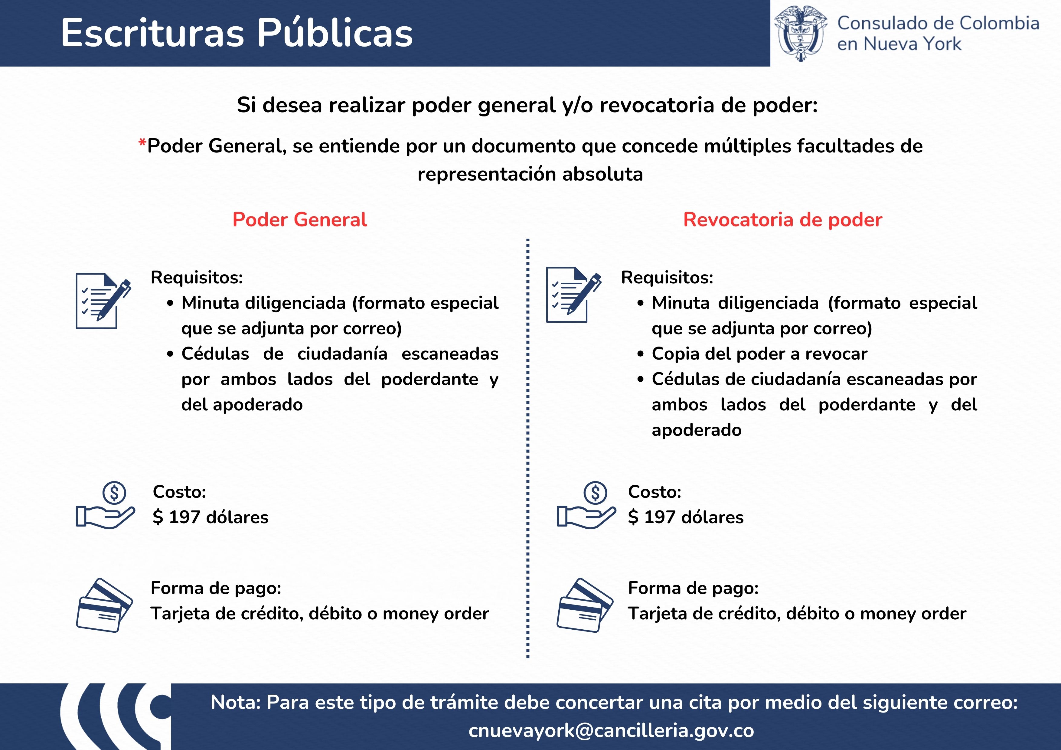 Todo lo que debe saber sobre los trámites, requisitos y tarifas