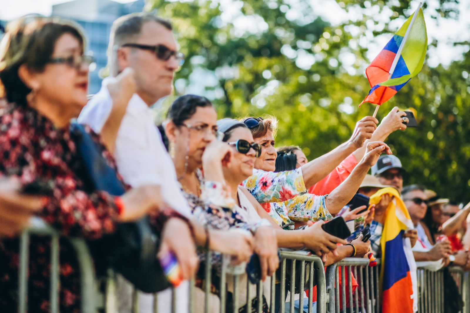 Una tarde llena de mucho talento, colorido patrio y fraternidad se vivió previo a la llegada del Presidente Gustavo Petro al Queens Borough Hall