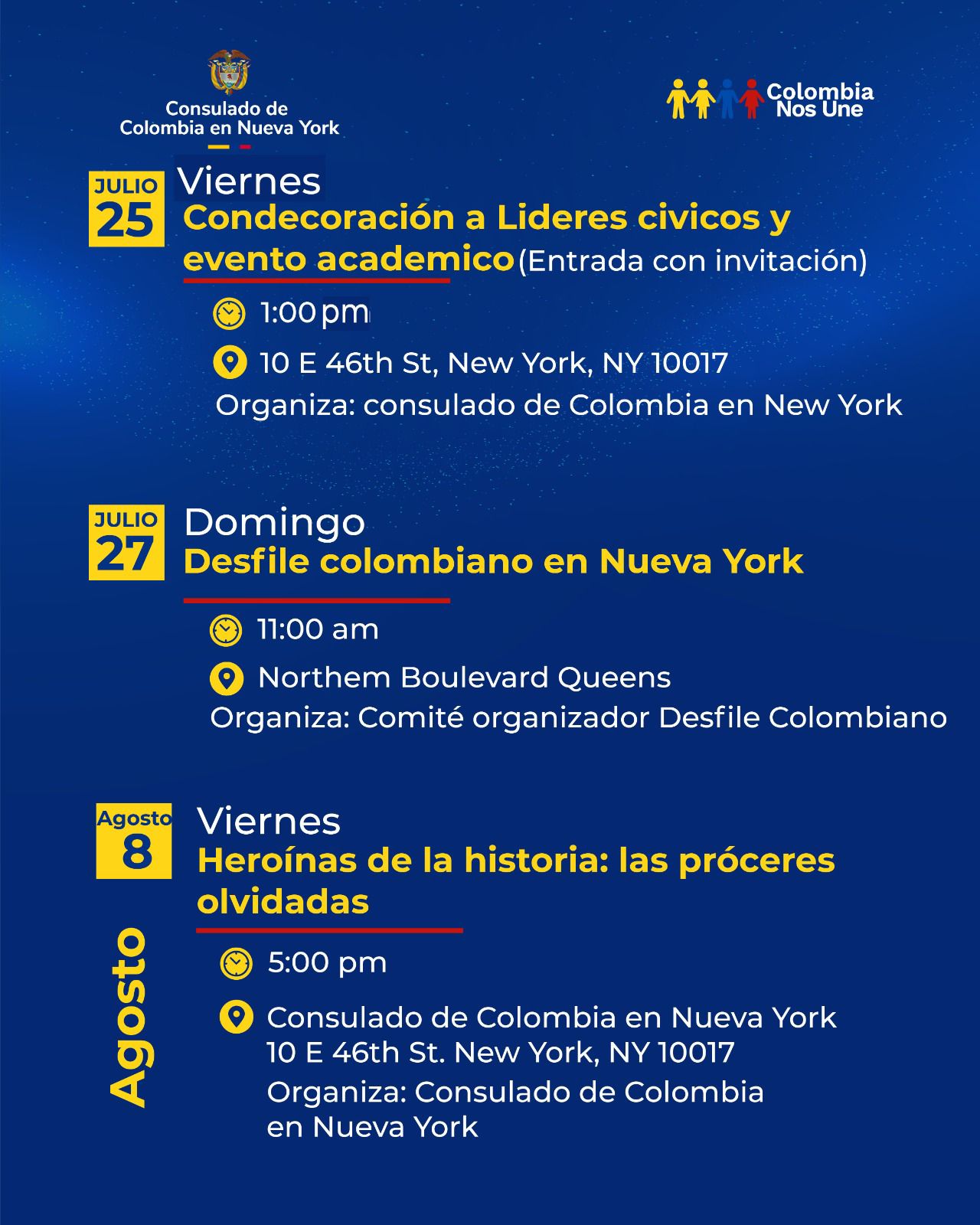 Nueva York 20 de julio de 2025