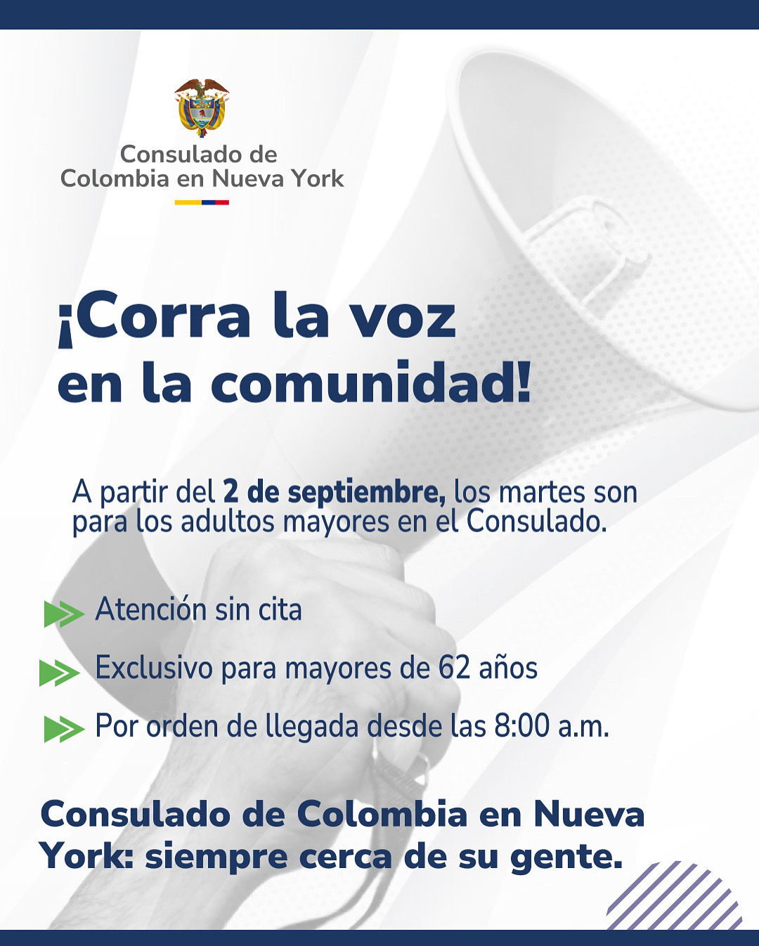 Martes de atencion a adfultos mayores