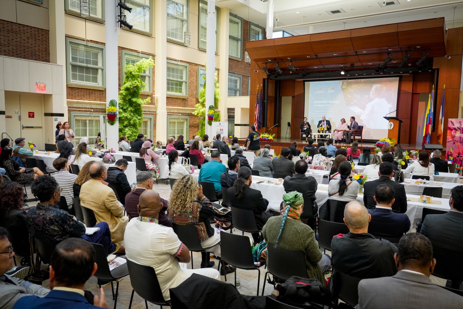 En imágenes Colombia dialoga en Nueva York