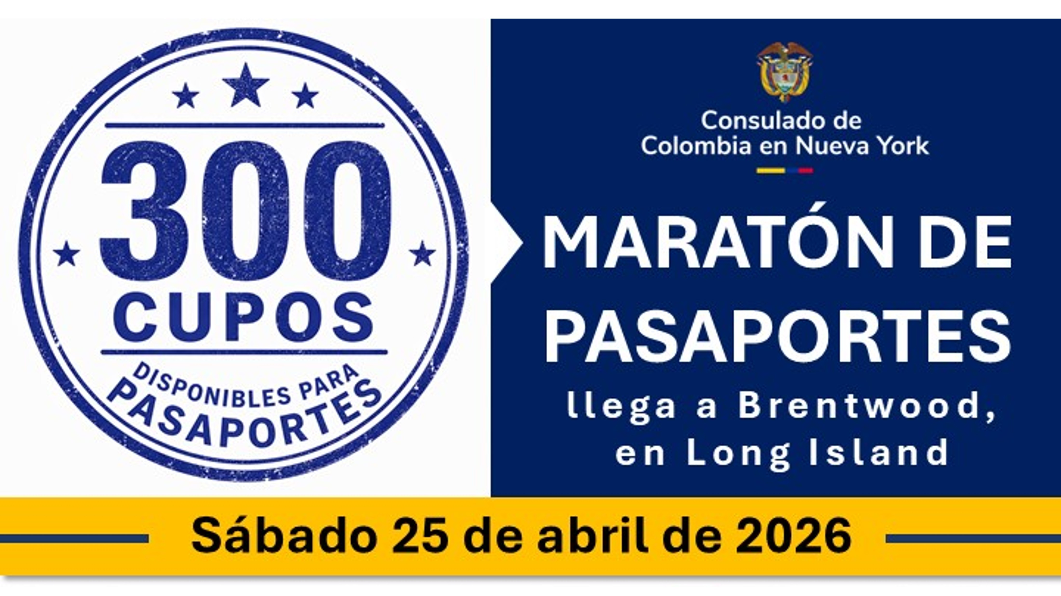 Jornada de pasaportes sin cita en La Espiguita Soccer Academy: 300 cupos disponibles, atención de 9:00 a. m. a 2:00 p. m.
