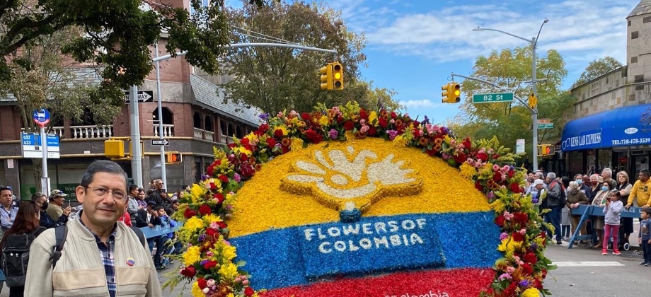 Consulado en Nueva York acompañó a los silleteros y emprendedores que participaron en la Feria de las Flores, que se realizó en Queens el domingo 16 de octubre