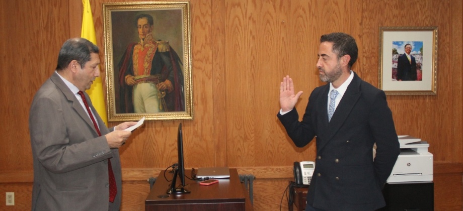 Andrés Mejía Pizano se posesionó como el nuevo Cónsul General Central de Colombia en Nueva York 