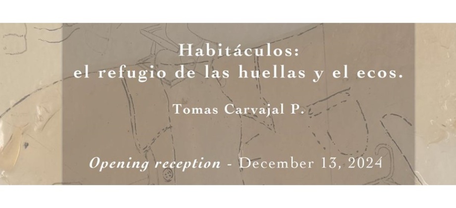 Consulado de Colombia en Nueva York inaugura este viernes a las 6 p.m. Habitáculos: el refugio de las huellas y el ecos. ¡Entrada libre!