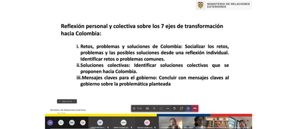 Consulado en Nueva York lideró este martes el Diálogo Regional Vinculante  