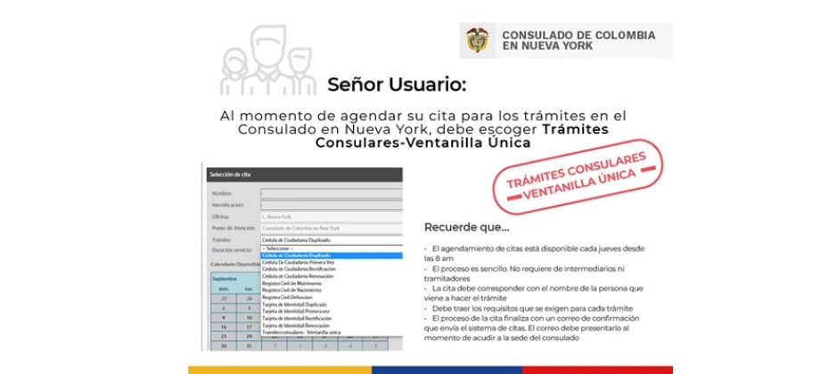 TRÁMITES CONSULARES –VENTANILLA ÚNICA–