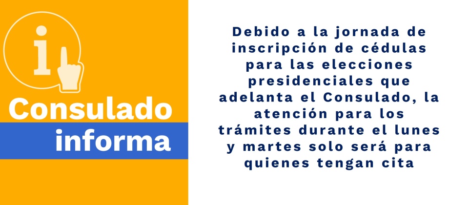 Consulado informa