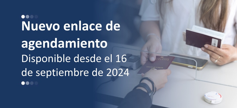 Nuevo enlace de agendamiento disponible desde el lunes 16 de septiembre de 2024. Más información ingrese aquí