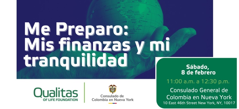 Este sábado tendremos el taller Me Preparo: Mis Finanzas y Mi Tranquilidad. ¡Entrada Libre!