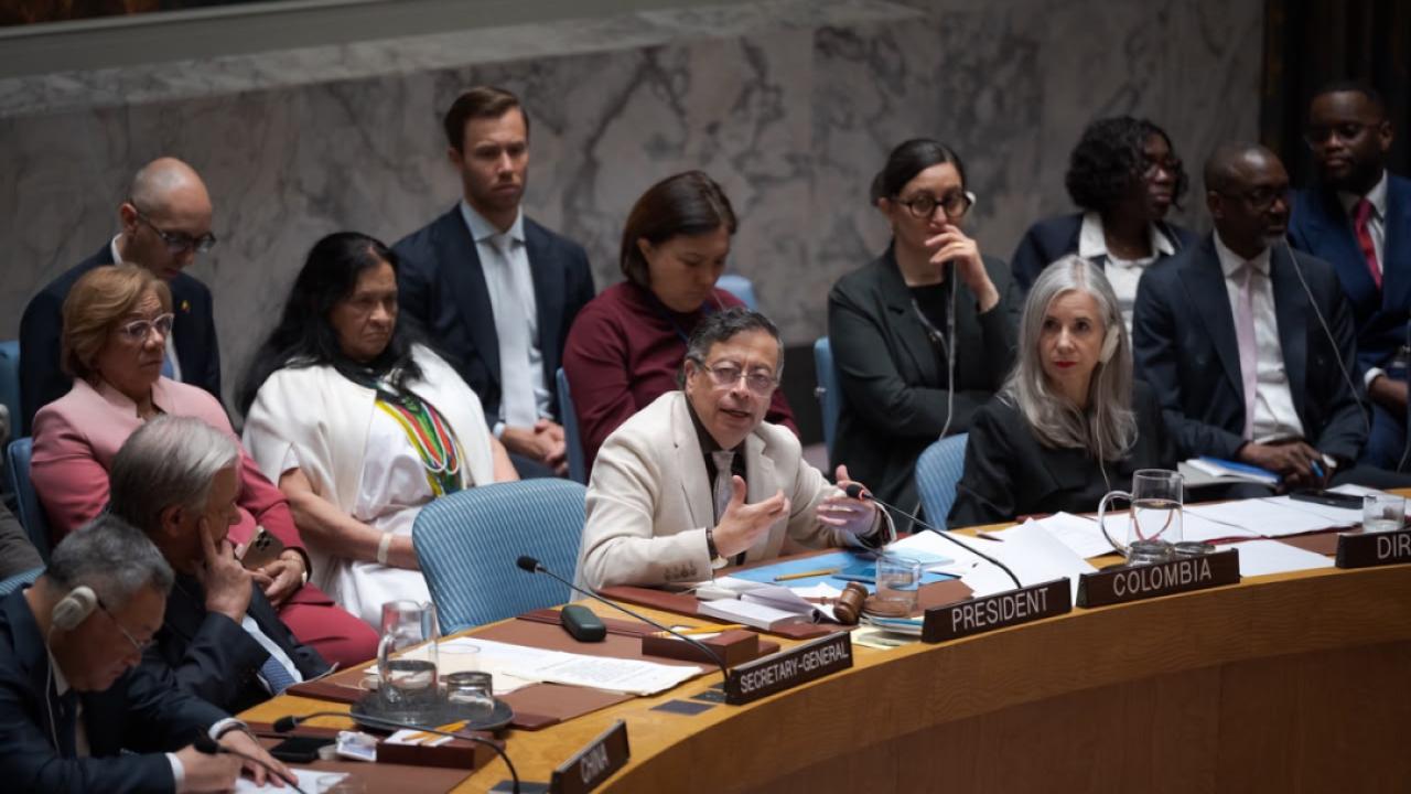 Colombia lidera el Consejo de Seguridad de la ONU